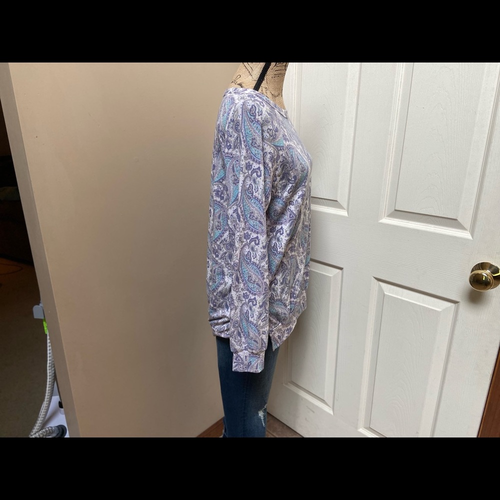 Blumin White Multicolored Patterned Long Sleeved … - image 4